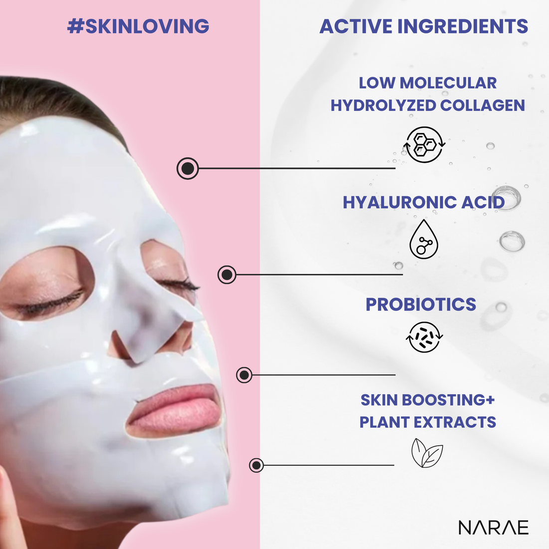 Narae Korean Glass Mask