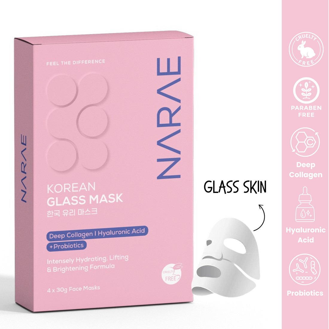 Narae Korean Glass Mask