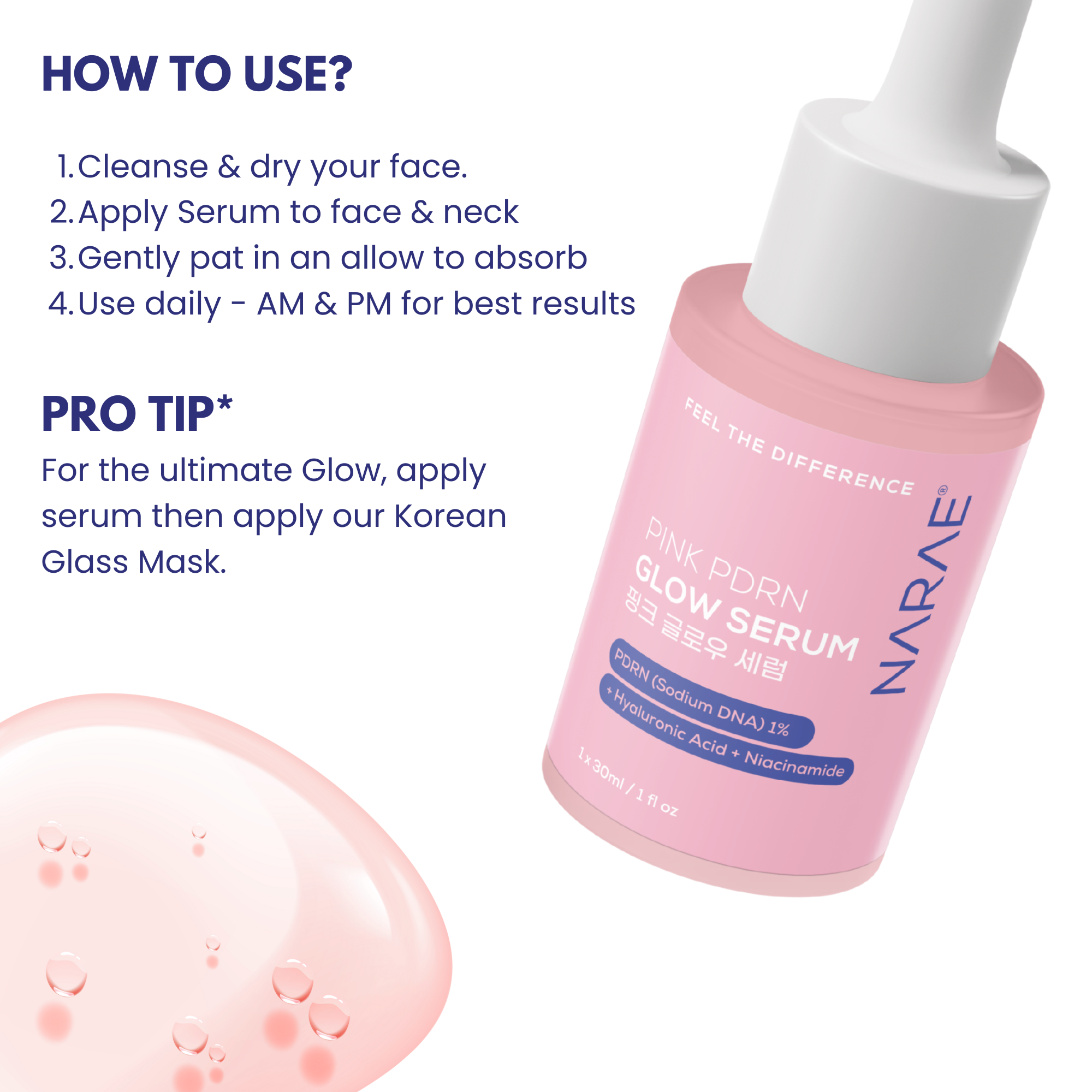 Pink PDRN Glow Serum