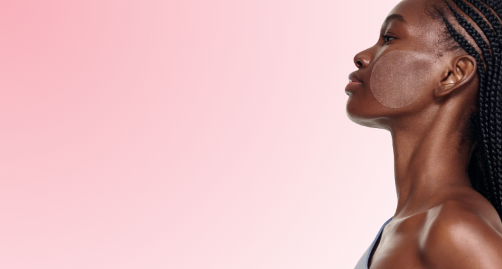 Editorial skincare hero